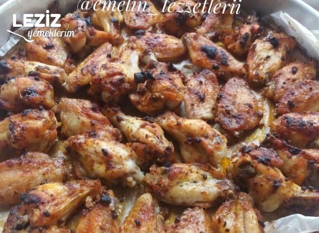 Fırında Tavuk Kanat (Mangal Tadında)