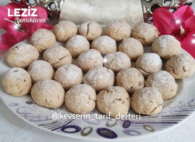 Yumurtasız Cevizli Kurabiye (Bayatlamayan)