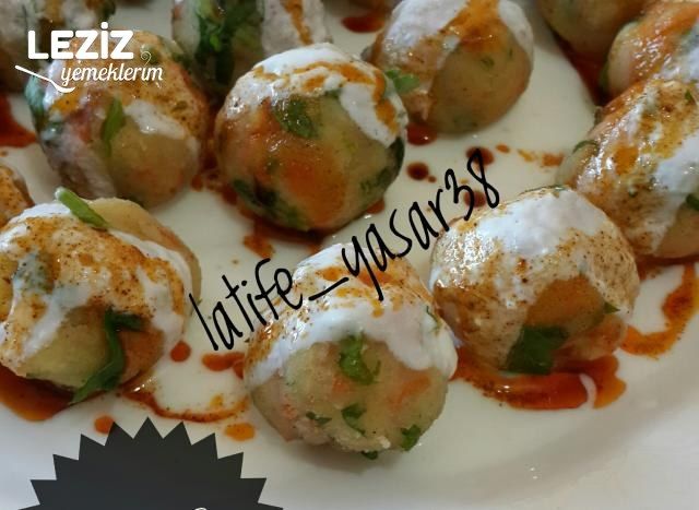 Mantı Tadında Patates Topları