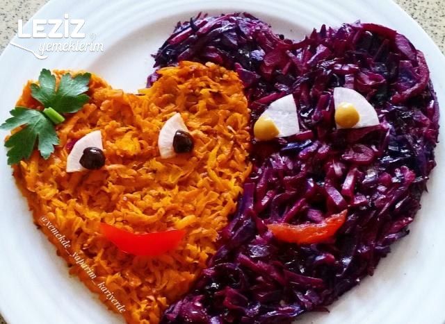 Mor Lahana Havuç Salatası (Kalbim Sana Emanet)