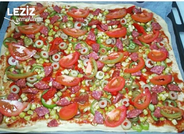 Ev Yapımı Pizza (Bayılacaksınız)