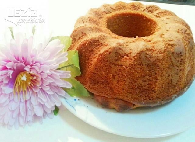 Elmalı Tahinli Kek
