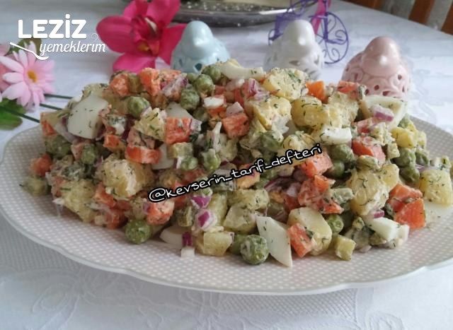 Orijinal Rus Salatası Tarifi