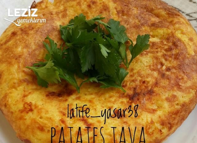 Altın Gibi Kızaran Patates Tava