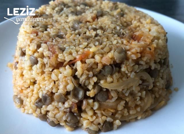 Domatesli Mercimekli Bulgur Pilavı