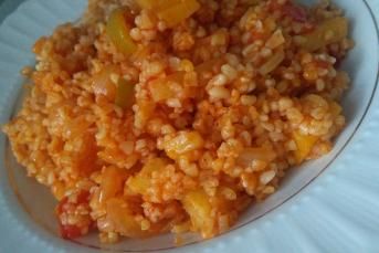 Kolay Sebzeli Bulgur Pilavı