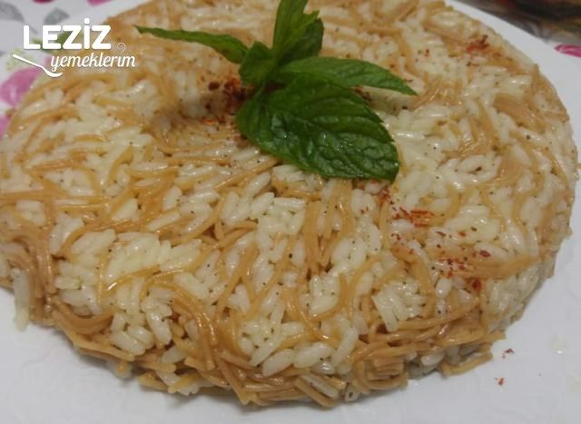 Tel Şehriyeli Pirinç Pilavı