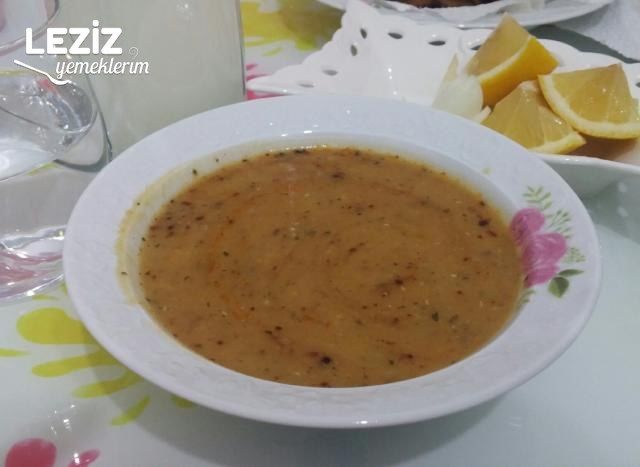 Mercimek Çorbası (Aşama Fotoğrafları İle)