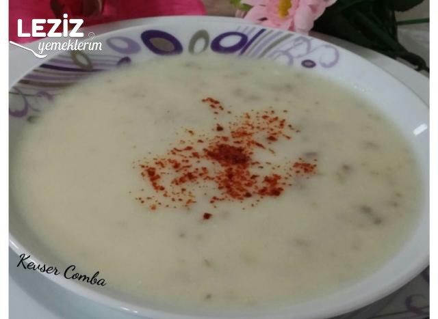 Kıymalı Yoğurt Çorbası (Çok Pratik)