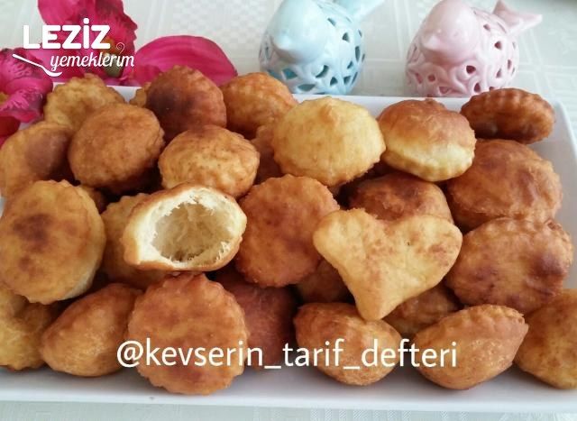 Karbonatlı Puf Puf Hamur Kızartması (Yumurtasız)