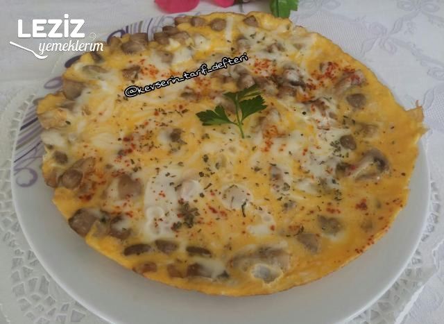 Mantarlı Omlet Tarifi