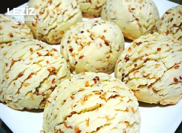 Nefis Susamlı Kurabiye Tarifi