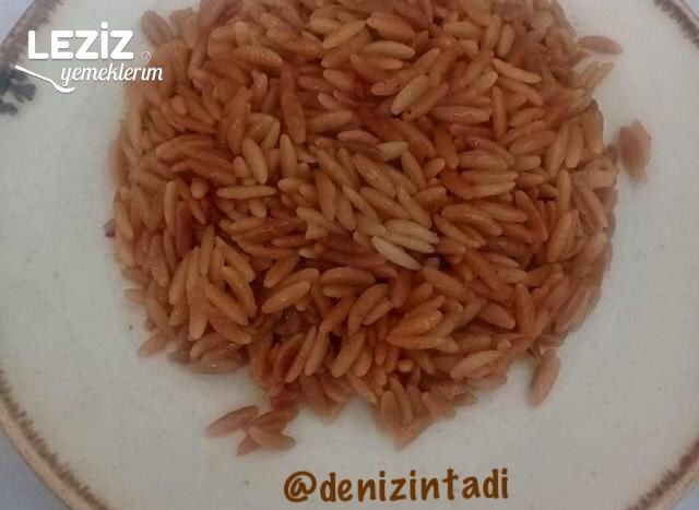 Arpa Şehriye Pilavı