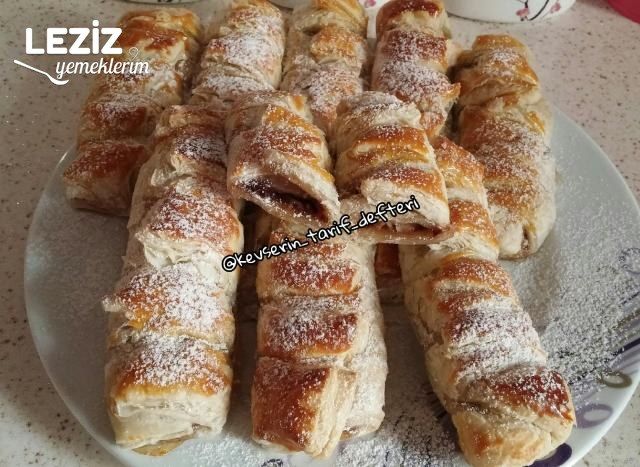 Çikolatalı Muzlu Milföylerim