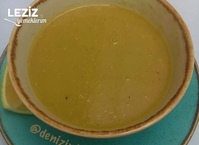 Süzme Mercimek Çorbası (Lokanta Usulü)
