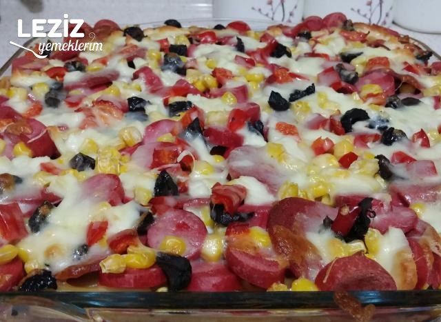 Nefis Makarna Pizzası Tarifi