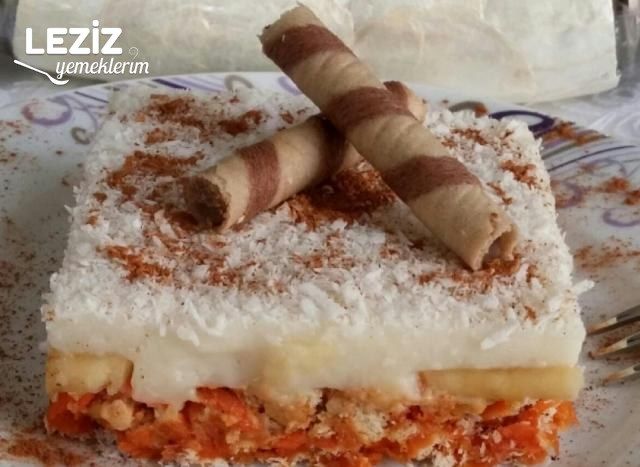 Muhallebili Muzlu Havuç Tatlısı