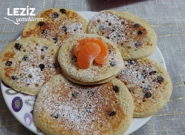 Damla Çikolatalı Muzlu Pankek