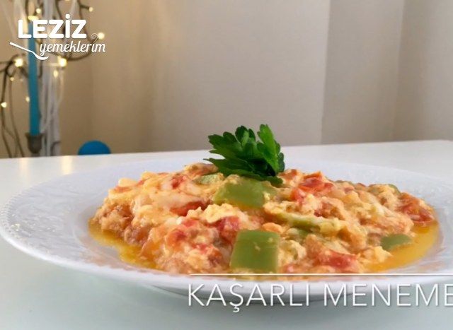 Kaşarlı Menemen Yapılışı
