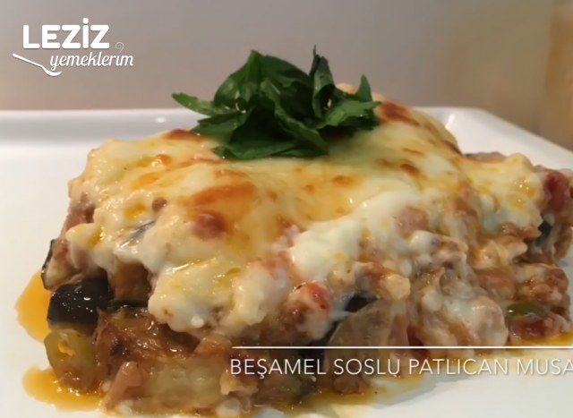 Beşamel Soslu Patlıcan Musakka