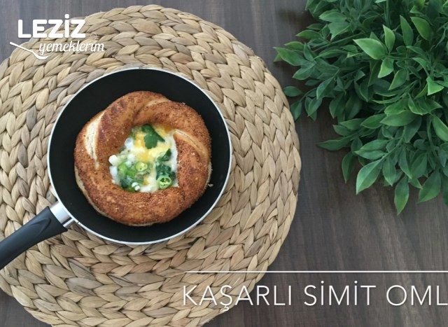 Kaşarlı Simit Omlet (Videolu)