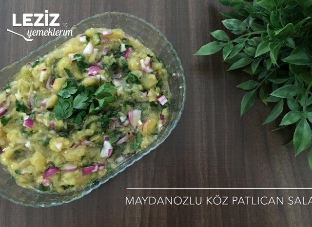 Maydanozlu Patlıcan Salatası