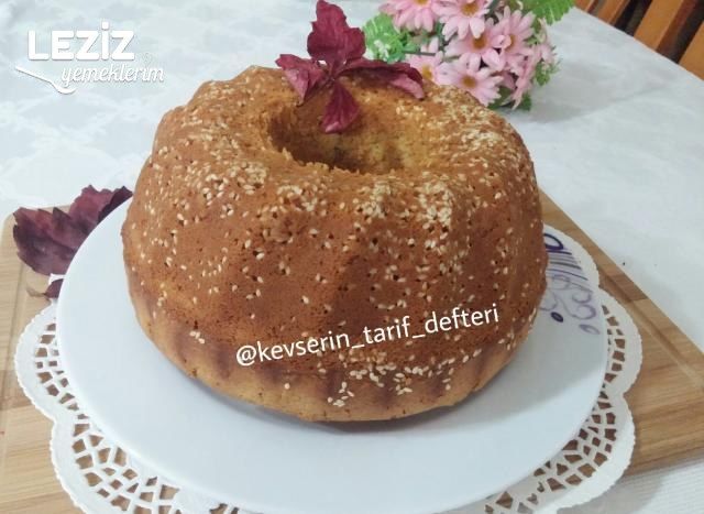 Tahinli Cevizli Kek (Yumuşacık)