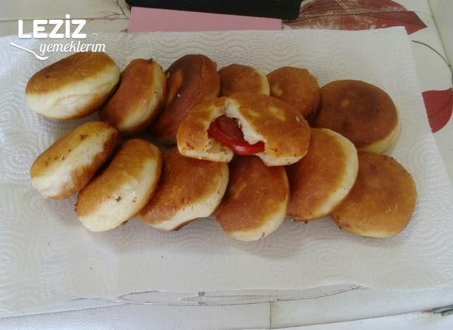 Mayalı Pizza Pişi (Ayrıntılı)
