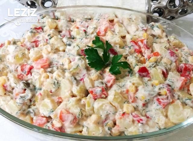 Yoğurtlu Patates Salatası (Nefis Gün Salatam)