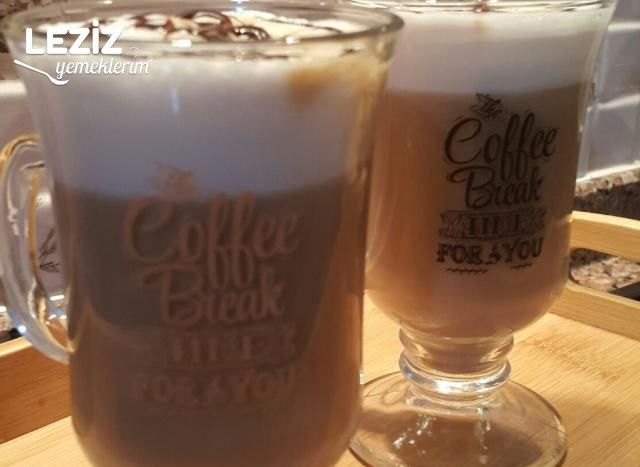 Köpüklü Latte (Macchiato) Tarifi