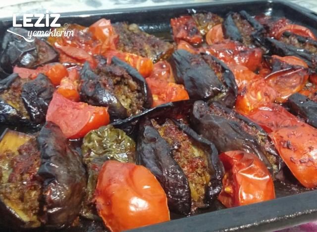 Fırında Karnıyarık Yapımı