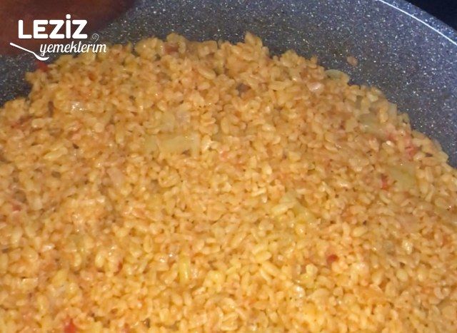 Sebzeli Bulgur Pilavı Nasıl Yapılır