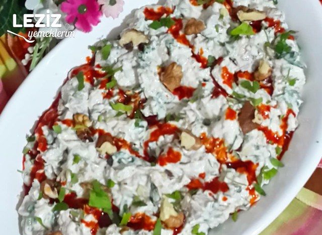 Labneli Köz Patlıcan Salatası