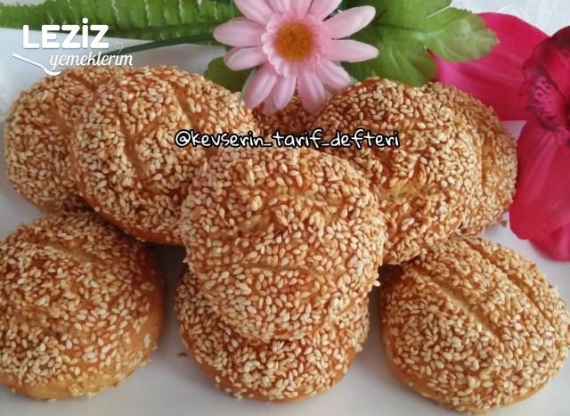 Mayasız Simit Poğaça (Margarinsiz Kıyır Kıyır)