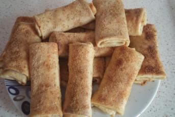 Kıymalı Cevizli Kaşarlı Krep Sarma