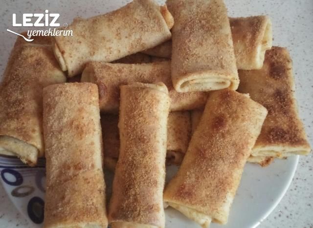 Kıymalı Cevizli Kaşarlı Krep Sarma