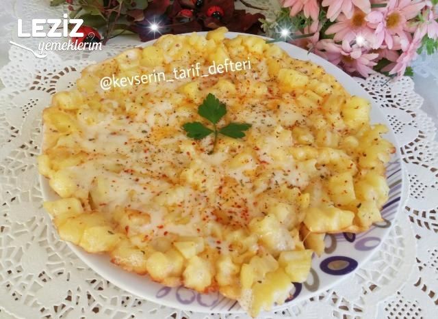 Kahvaltıya Şipşak Kaşarlı Patates