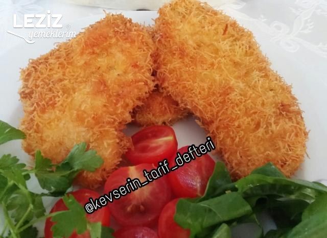 Kadayıflı Çıtır Çıtır Tavuk Schnitzel (15 Dakikada Hazır)