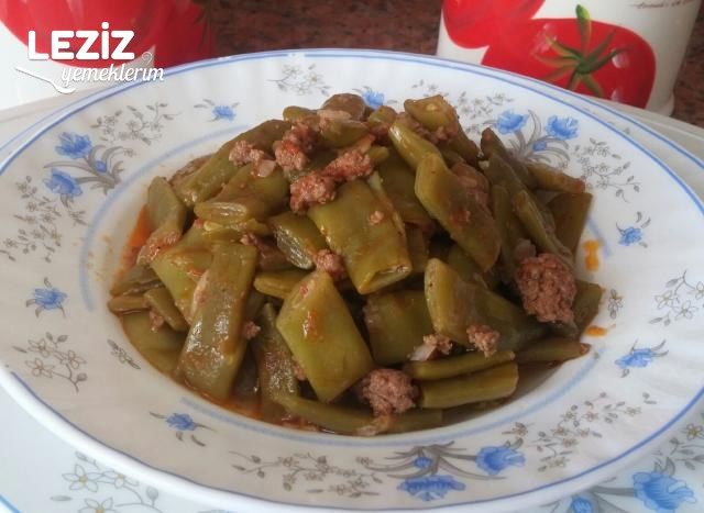 Nefis Kıymalı Taze Fasülye Yemeği