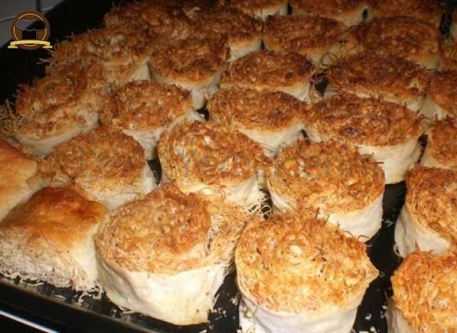 Cevizli Kadayıf Rulosu