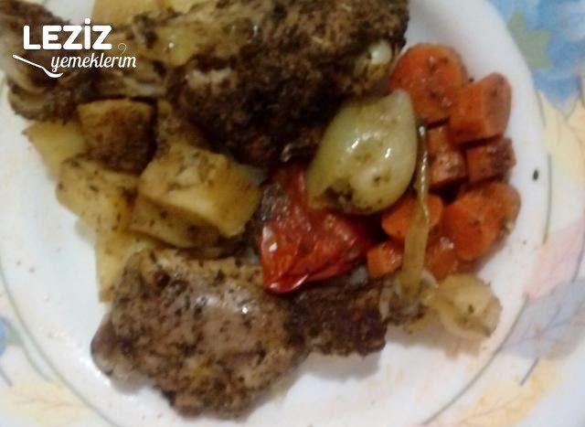 Fırın Torbasında Soslu Baget