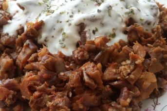 Kuru Patlıcan Kavurması Tarifi