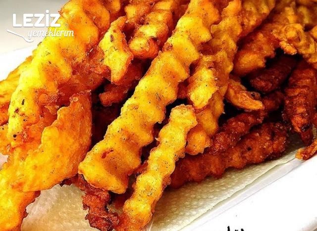 Baharatlı Çıtır Patates Kızartması