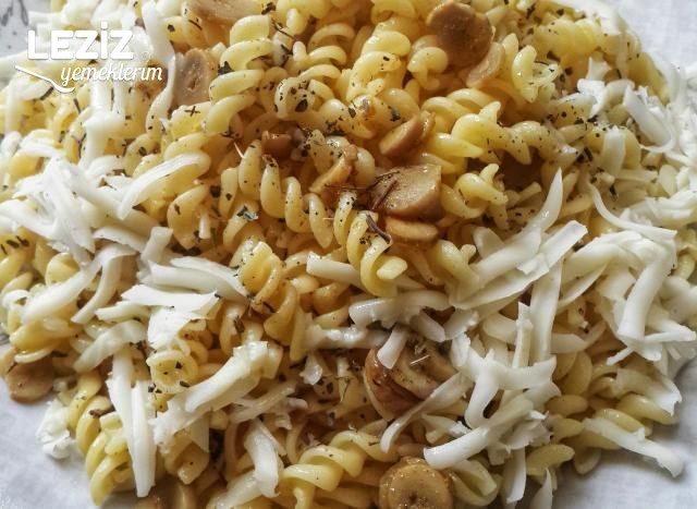 Köri Soslu Mantarlı Makarna