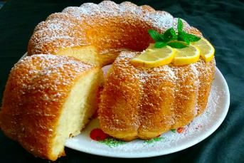 Limon Aromalı Kek