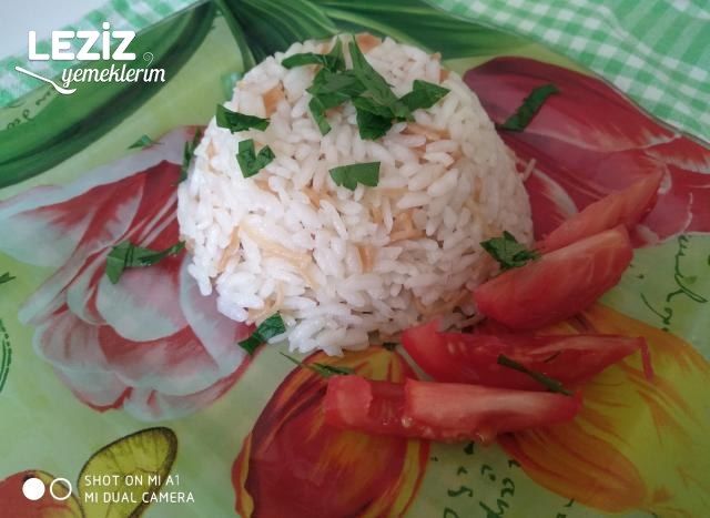 Zeytinyağlı Tel Tel Pilav