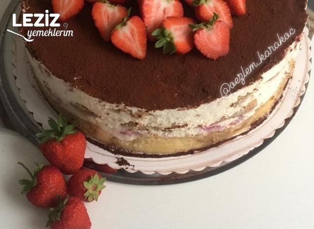 Çilekli Tiramisu Pastası ( Bayılacaksınız)
