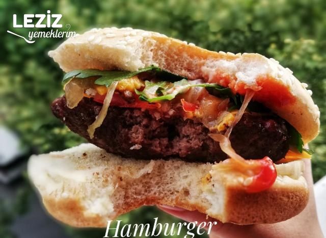 Ev Yapımı Hamburger Yapımı