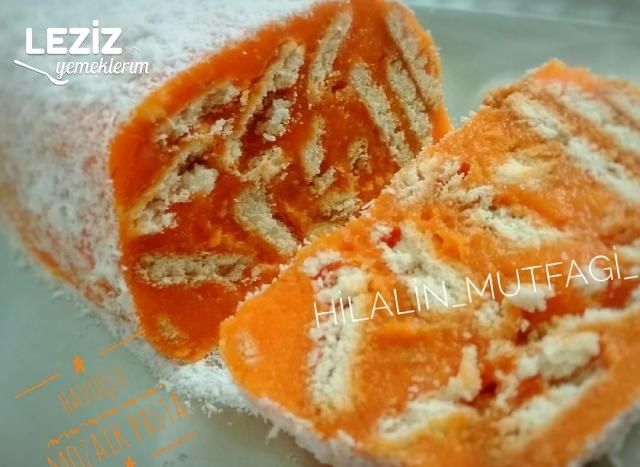 Havuçlu Mozaik Pasta Tarifi