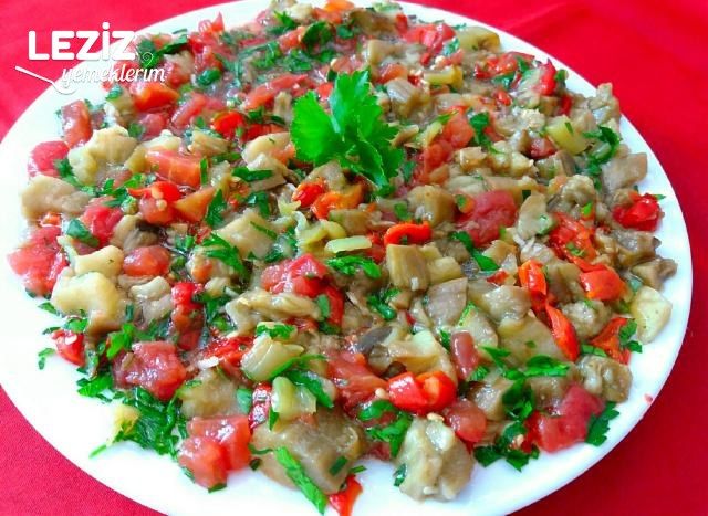 Közlenmiş Sebze Mezesi Tarifi